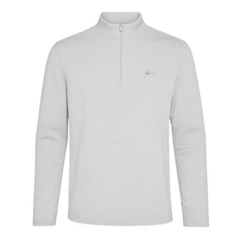 K102 Men's 1/4 Zip Mock Pullover - Shark Grey