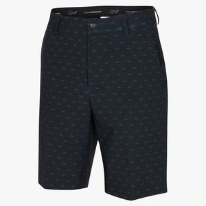 Men's Ml75 Hybrid Shark Print 9-inch Golf Short - Black