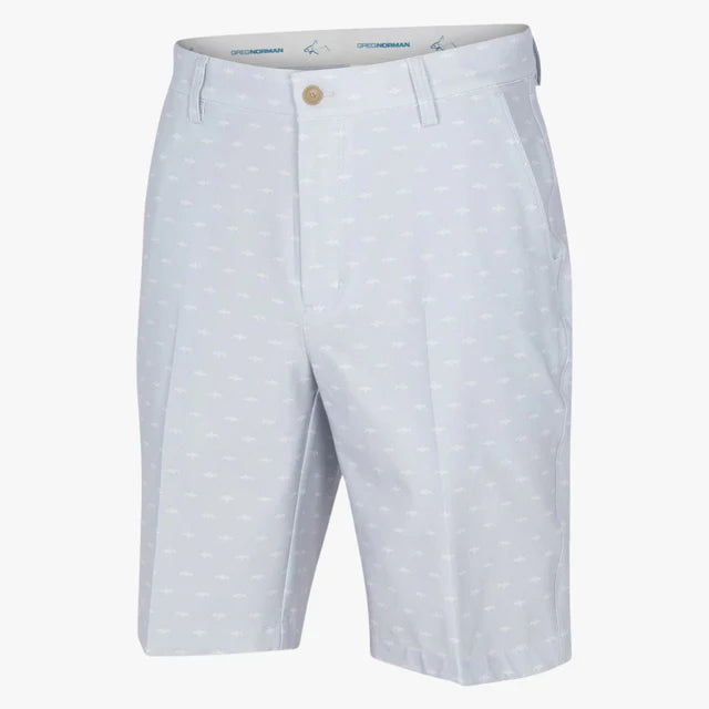 Ml75 Hybrid Shark Print 9-inch Short - Shark Grey