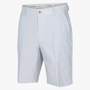 Ml75 Hybrid Shark Print 9-inch Short - Shark Grey