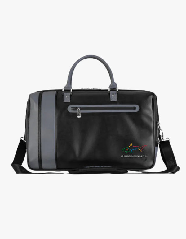 Golf Waterproof Boston Bag with shoe compartment - Black/Grey