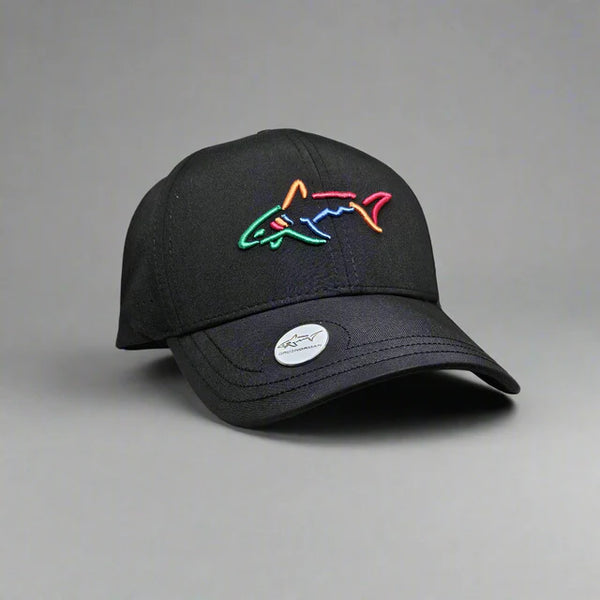 Premium Golf Cap with Marker - Black