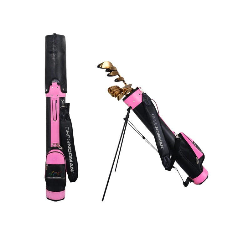 Golf Range Stand Bag (Holds Upto 9 Clubs) - Pink