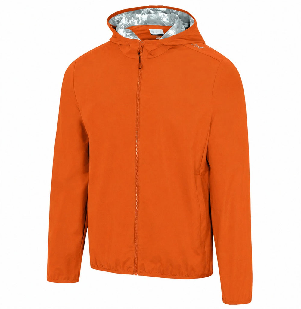 Full-Zip Rain Jacket - Harbor Coral