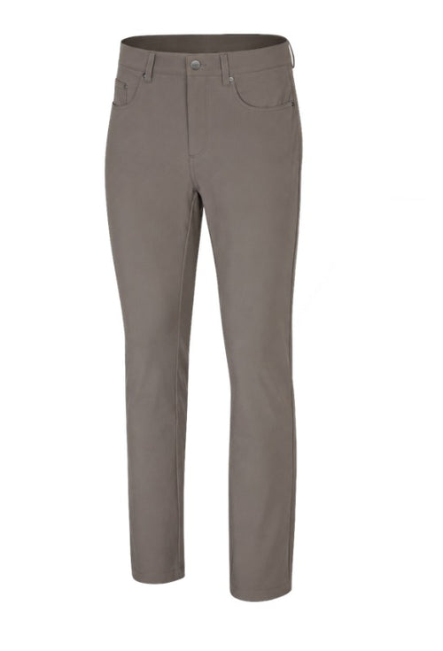 Men's 5-Pocket Tech Golf Pant - Brown Gnt