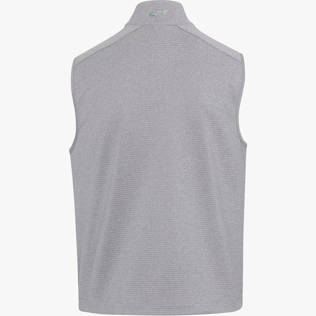 Match Play Grey Golf Vest – Stretch, UPF 50+ Comfort
