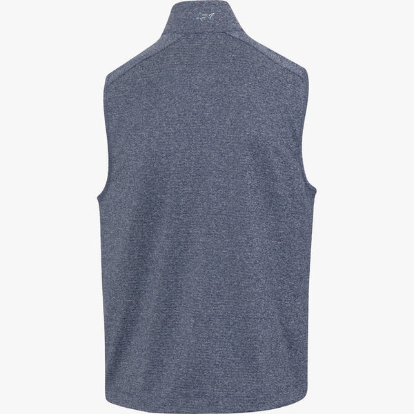 Match Play Blue Golf Vest – Stretch, UPF 50+ Comfort