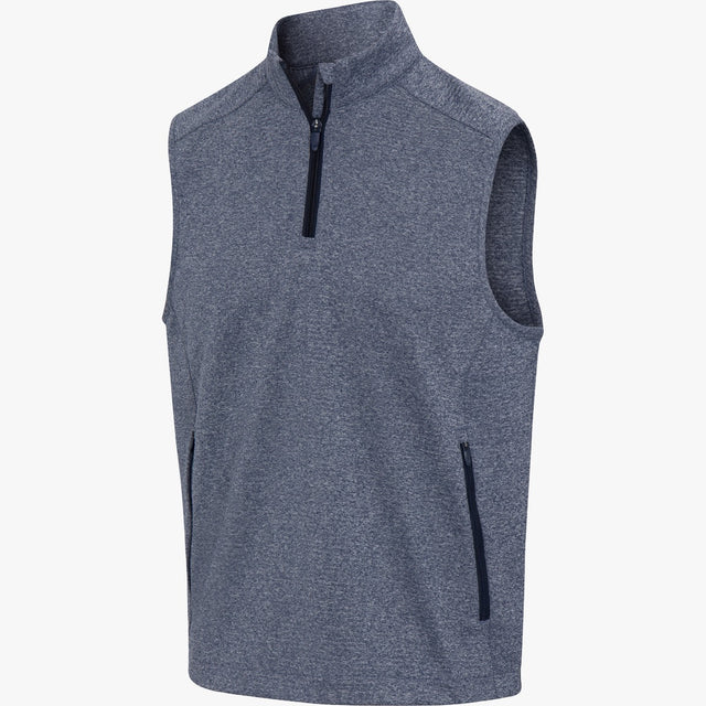 Match Play Blue Golf Vest – Stretch, UPF 50+ Comfort