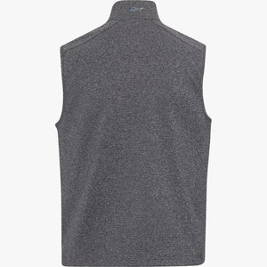 Match Play Black Golf Vest – Stretch, UPF 50+ Comfort