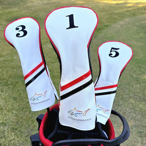 Golf Headcovers 1/3/5 - White