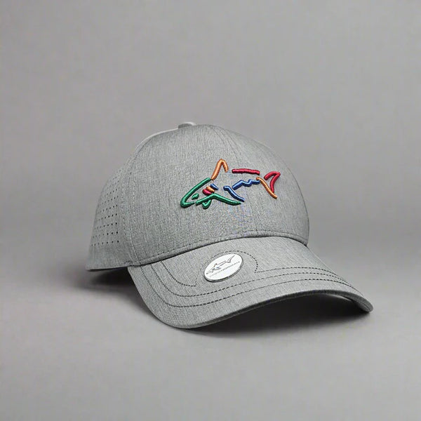 Premium Golf Cap with Marker - Grey