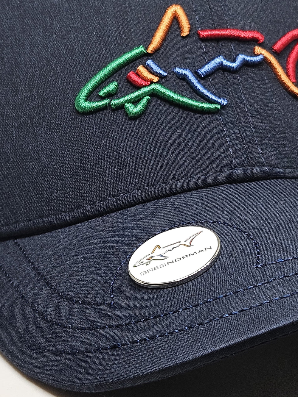 Premium Golf Cap with Marker - Navy