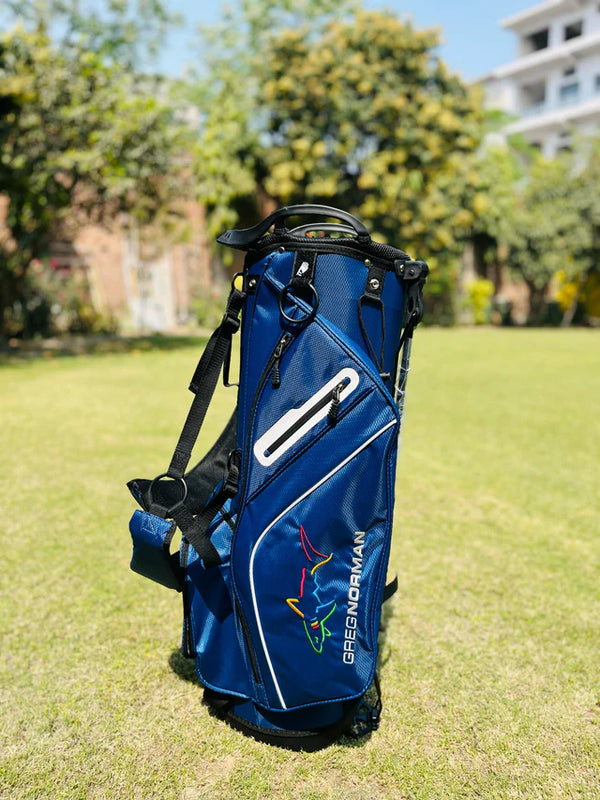 Greg Norman 14 Way Divider Golf Stand Bag - Blue