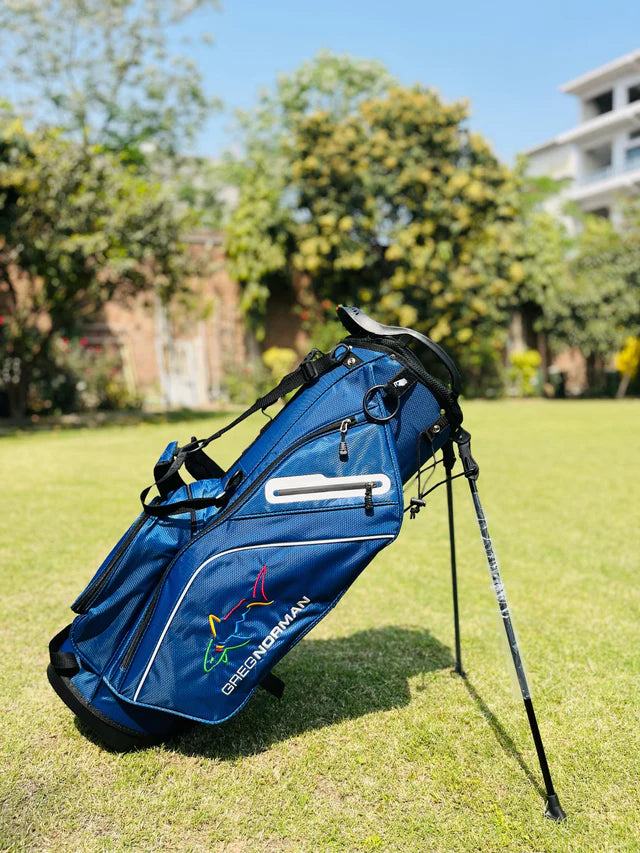 Greg Norman 14 Way Divider Golf Stand Bag - Blue