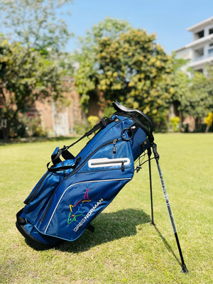 Greg Norman 14 Way Divider Golf Stand Bag - Blue