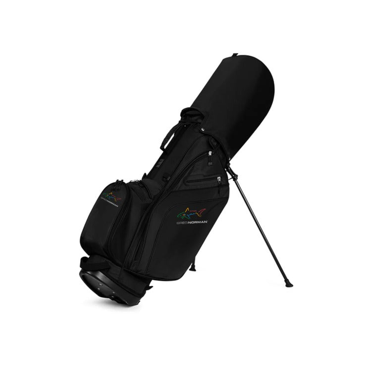 Greg Norman 14 Way Golf Stand Bag - Black