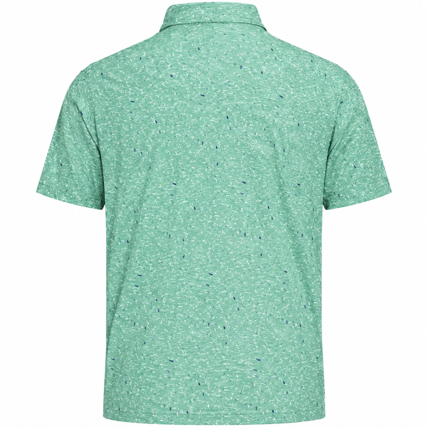 Men's ML75 Mini Shark Golf Polo - Ice Mint