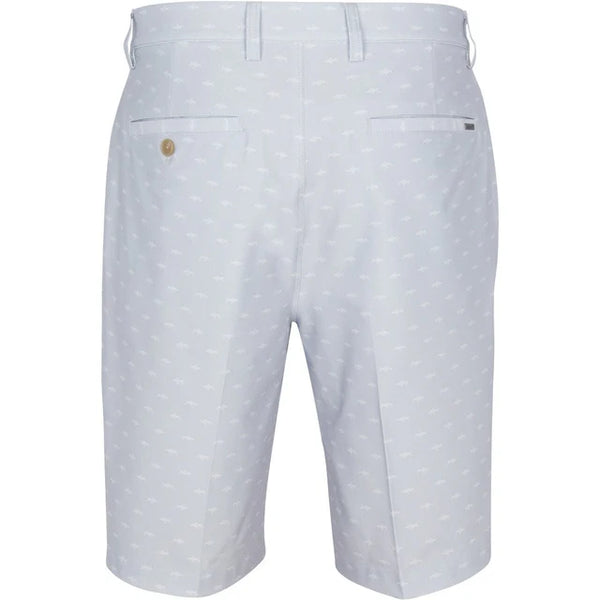 Ml75 Hybrid Shark Print 9-inch Short - Shark Grey