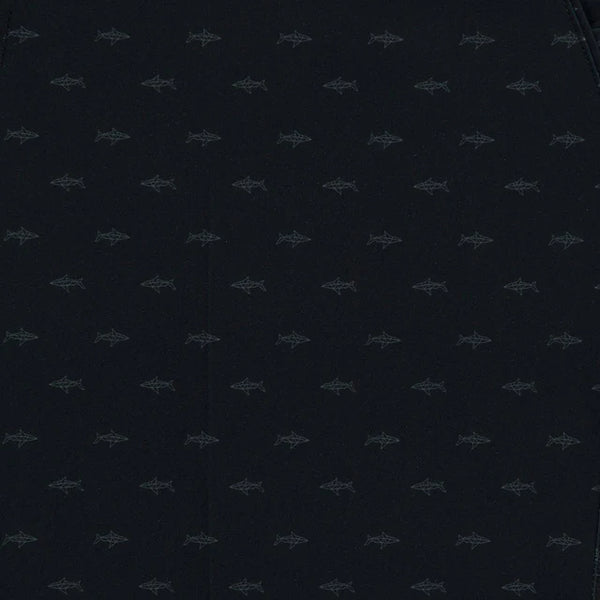 Men's Ml75 Hybrid Shark Print 9-inch Golf Short - Black