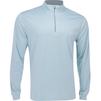 Clubhouse 1/4 Zip Aqua Heather Pullover – Athletic Fit, Moisture-Wicking Comfort