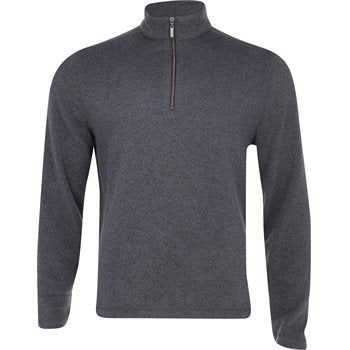 Men's K970 Hideaway Quarter Zip Golf Pullover - IRGL Heather