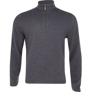 Men's K970 Hideaway Quarter Zip Golf Pullover - IRGL Heather