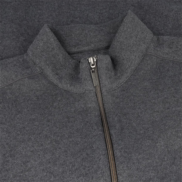 Men's K970 Hideaway Quarter Zip Golf Pullover - IRGL Heather