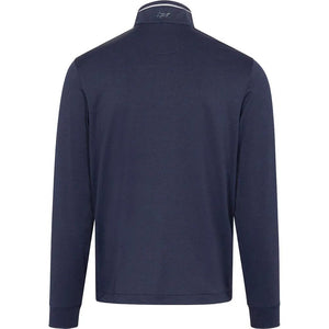 K060 Leadboard Golf 1/4 Zip Golf Pullover - Navy Heather
