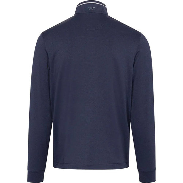 K060 Leadboard Golf 1/4 Zip Golf Pullover - Navy Heather