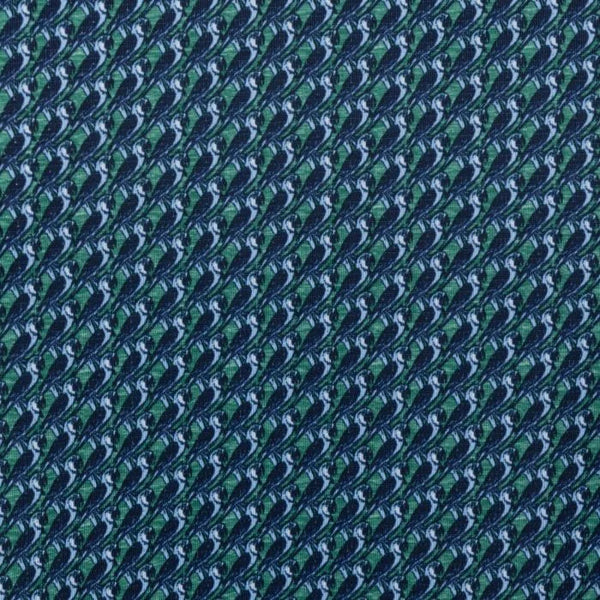 ML75 Parrot Paradise Golf Polo - Nocturne