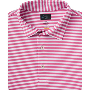 ML75 Recycled Microlux Yarn-Dye Stripe Golf Polo