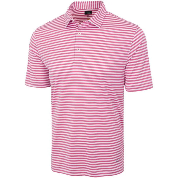 ML75 Recycled Microlux Yarn-Dye Stripe Golf Polo