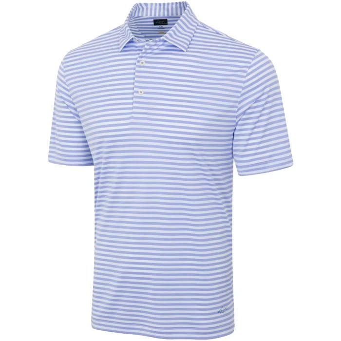 ML75 Recycled Microlux Yarn-Dye Stripe Golf Polo