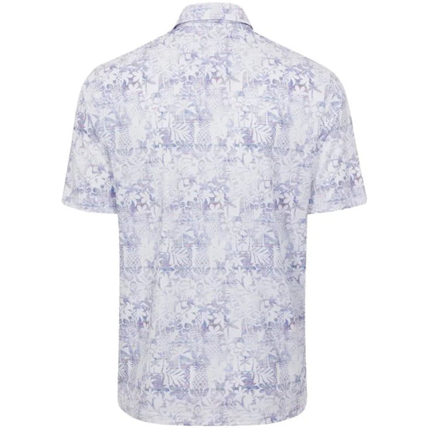 ML75 Stretch Pina Fiesta Mesh Golf Polo