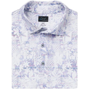 ML75 Stretch Pina Fiesta Mesh Golf Polo