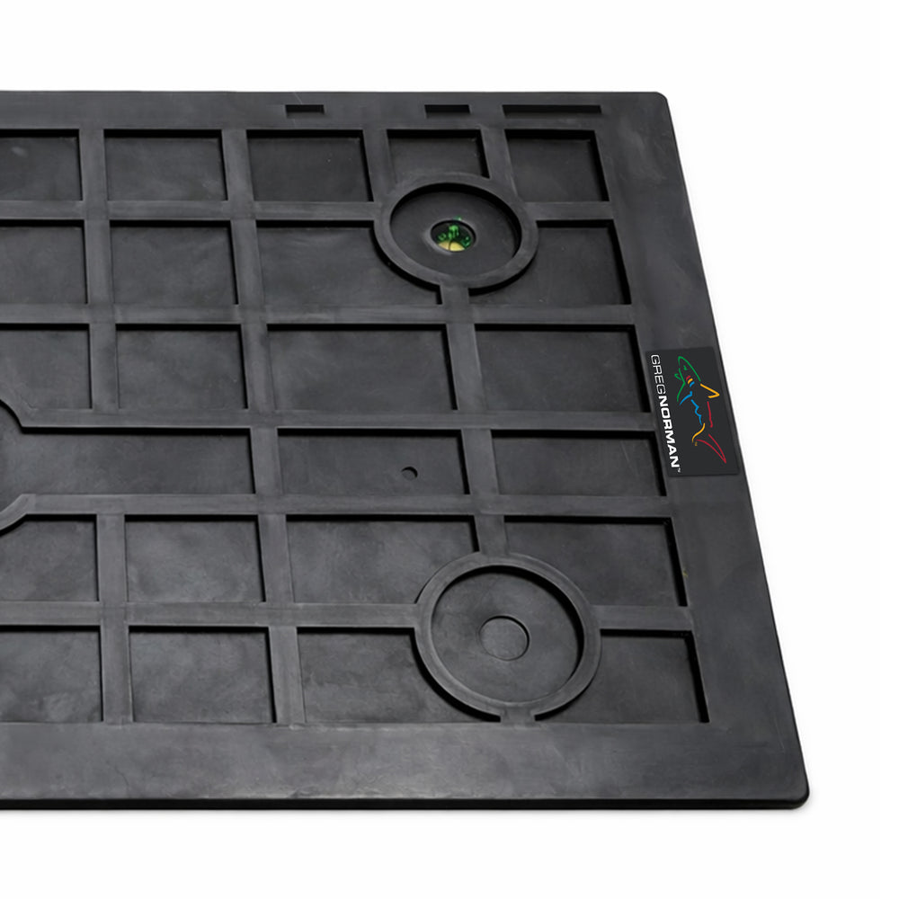 Single Surface Hitting Practice Mat With Rubber Base