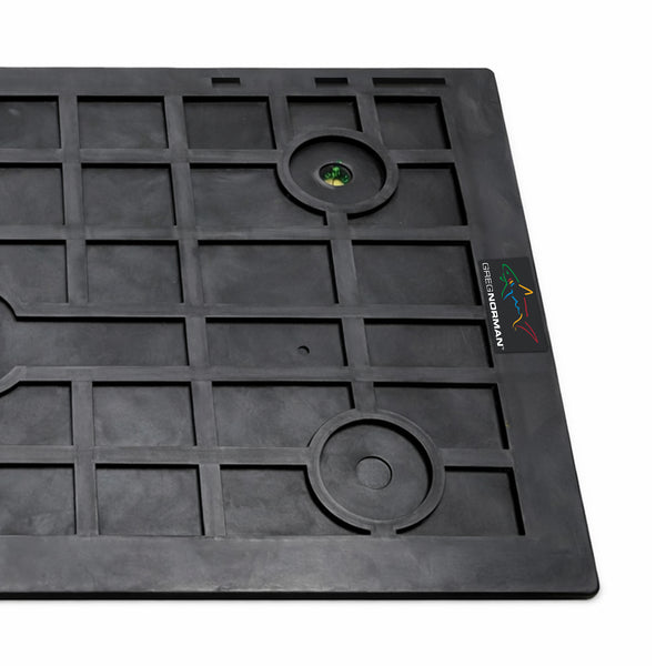 Single Surface Hitting Practice Mat With Rubber Base