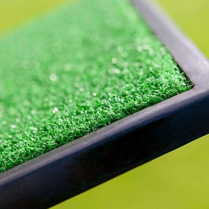Single Surface Hitting Practice Mat With Rubber Base
