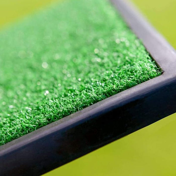 Single Surface Hitting Practice Mat With Rubber Base