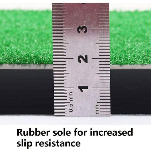 Single Surface Hitting Practice Mat With Rubber Base
