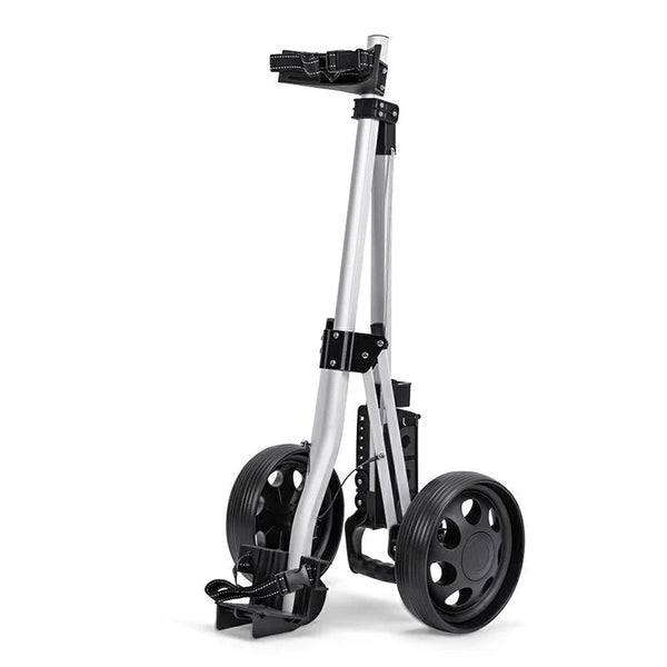 Greg Norman Two Wheels Aluminum Alloy Golf Push Carts Golf Trolley