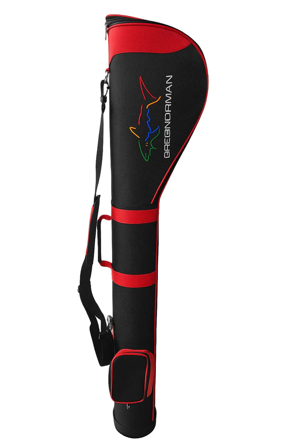 Nylon Golf Gun Bag – Lightweight, Durable, and Travel-Ready - Red