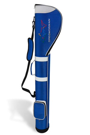 Nylon Golf Gun Bag – Lightweight, Durable, and Travel-Ready - Blue