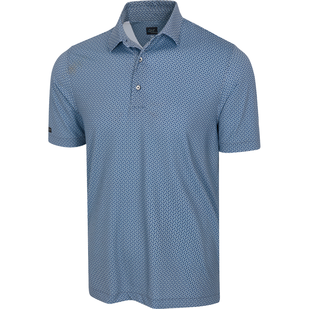 Men's Properller Foulard ML75 Stretch Polo - Club Grey