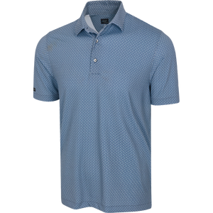 Men's Properller Foulard ML75 Stretch Polo - Club Grey