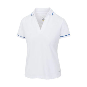 Women's Downswing Pique Polo - White